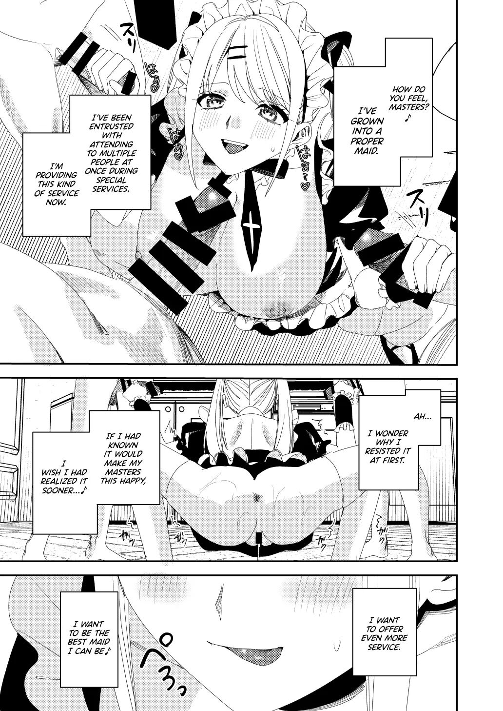 Harasser Turned Maid Is Made To Service Chapter 1000 Page 36